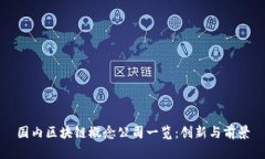 国内区块链概念公司一览