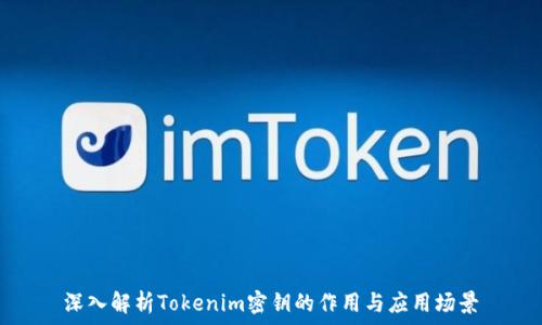 深入解析Tokenim密钥的作用与应用场景