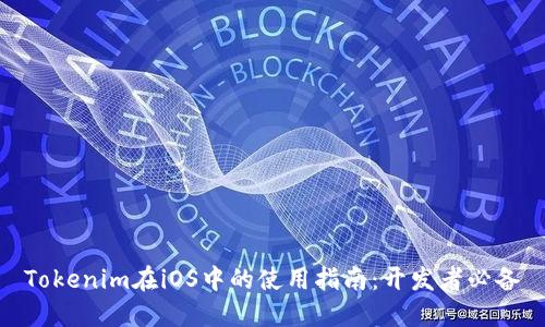 Tokenim在iOS中的使用指南:开发者必备
