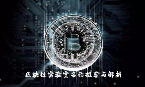 区块链实验室名称推荐与解析