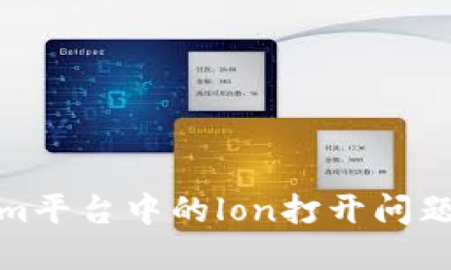 探索Tokenim平台中的lon打开问题及解决方案