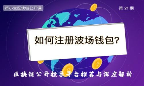区块链公开投票平台推荐与深度解析
