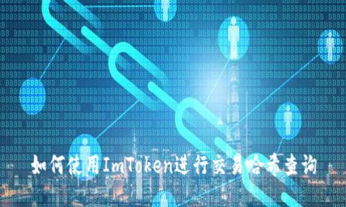 如何使用ImToken进行交易哈希查询