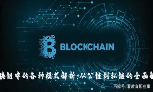 区块链中的各种模式解析：从公链到私链的全面解读