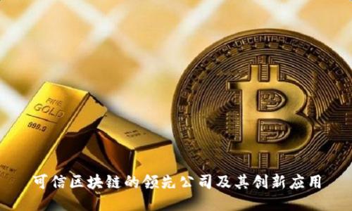 可信区块链的领先公司及其创新应用