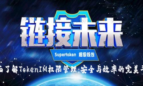 全面了解TokenIM权限管理：安全与效率的完美平衡