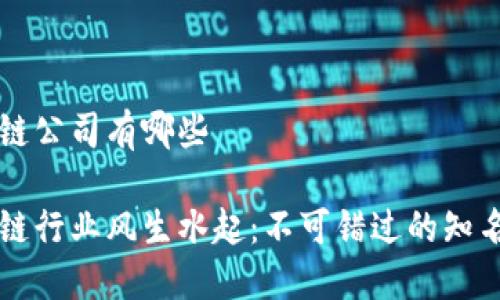 江苏区块链公司有哪些 

江苏区块链行业风生水起：不可错过的知名企业一览