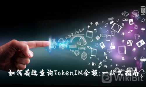 如何有效查询TokenIM余额：一站式指南